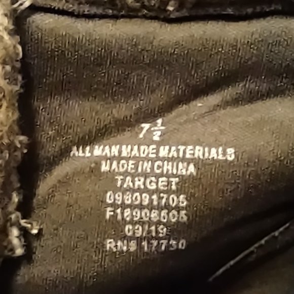 Universal Thread Lace-Up Medium Brown Dark Army Green Boots Size 7.5 - Picture 12 of 12